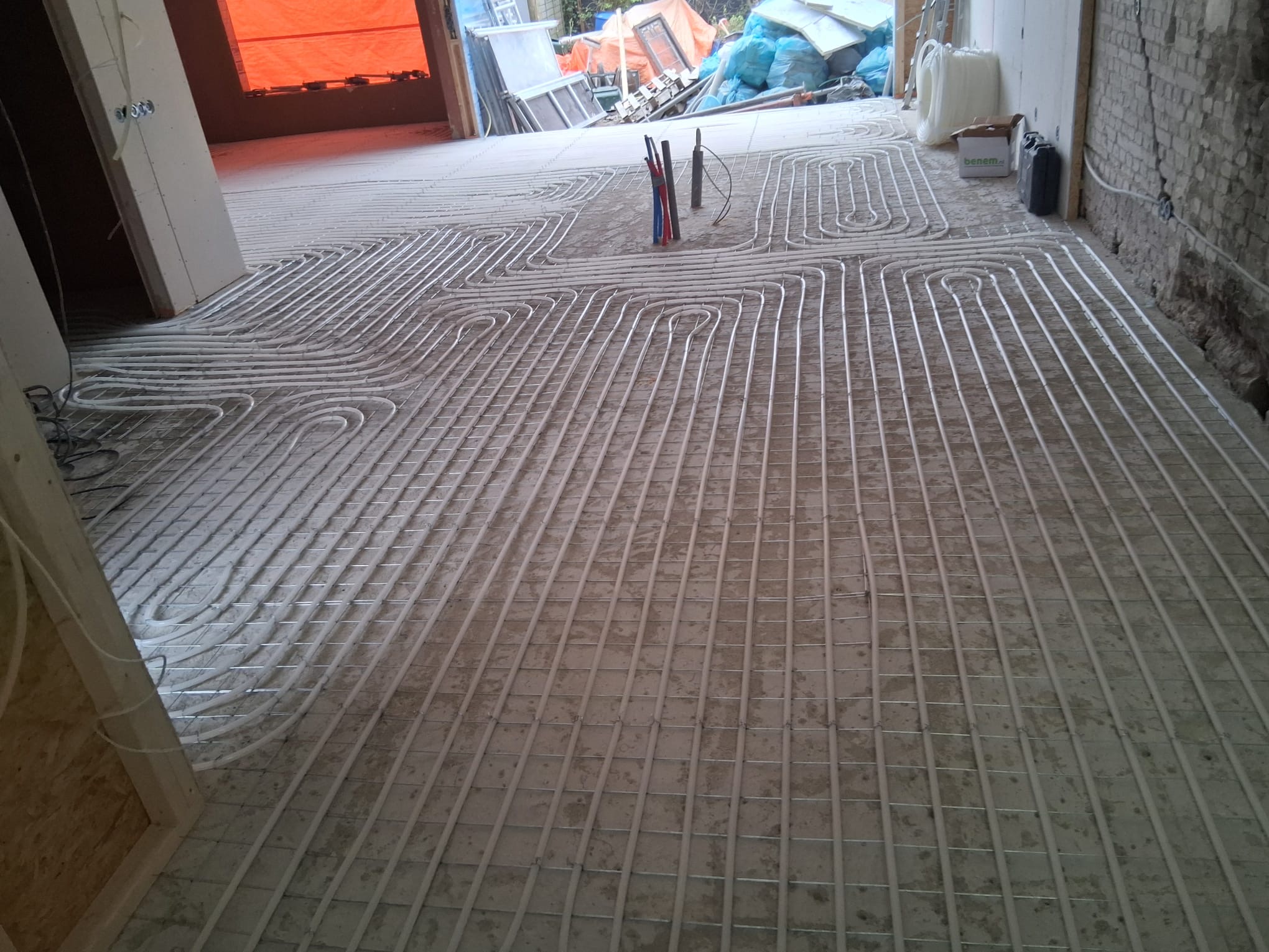 Werkzaamheden: frezen in zandcement